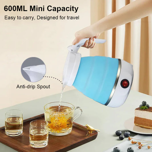 FOLDABLE ELECTRIC KETTLE FOR TRAVEL AND HOME